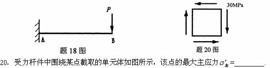 全国2008年4月高等教育自学考试工程力学（二）试(图4)